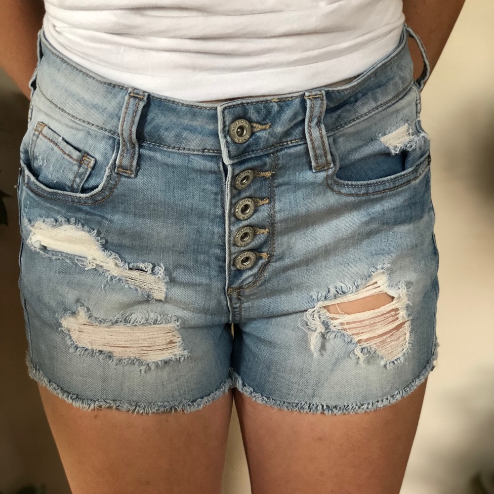 🔥DISTRESSED DENIM Shorts